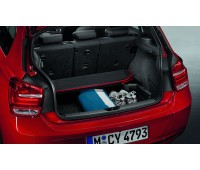 Поддон багажного отделения черный с красным кантом BMW F20, F21