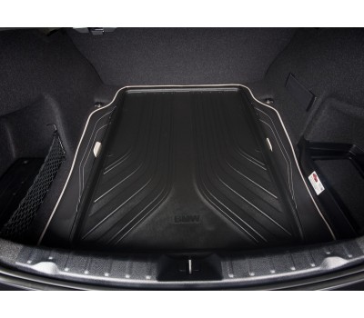 Коврик в багажник черный с бежевым кантом BMW F30, F80, F32, F82