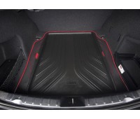 Коврик в багажник черный с красным кантом BMW F30, F80, F32, F82