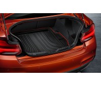 Коврик в багажник черный с красным кантом BMW F22