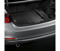 Коврик в багажник черный с бежевым кантом BMW F36