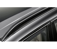 Рейлинг на крышу правый глянцево-черный BMW E70