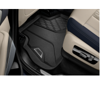 Резиновые задние коврики BMW черные для G07