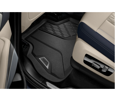 Резиновые задние коврики BMW черные для G07