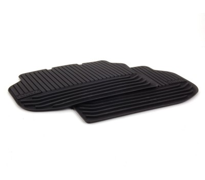 Резиновые коврики задние черные BMW F10, F11, F18