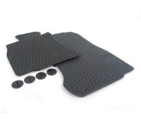 Резиновые коврики передние черные BMW F06, F12, F13
