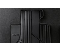 Резиновые коврики передние черные BMW F20, F21, F22, F23