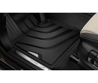 Резиновые коврики передние черные BMW F25, F26