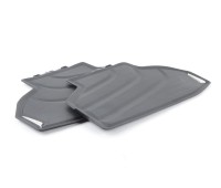 Резиновые коврики задние черные BMW F15, F85