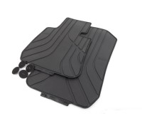 Резиновые коврики передние черные для заднего привода BMW E90, E91, E92 , E93