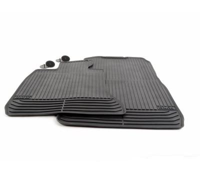 Резиновые коврики передние черные BMW F01, F02