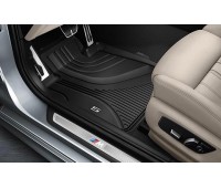 Резиновые коврики передние черные G30, G31