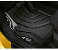 Резиновые коврики передние черные F39