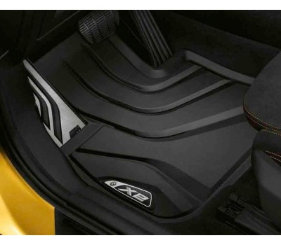 Резиновые коврики передние черные F39