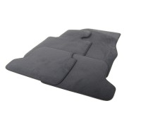 Велюровые коврики 4шт. черные BMW F02, F03, F04