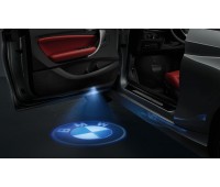 Светодиодные проекторы в дверях BMW