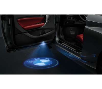 Светодиодные проекторы в дверях BMW