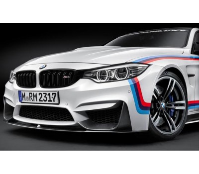 Карбоновый сплиттер для переднего бампера M Performance BMW F80, F82, F83