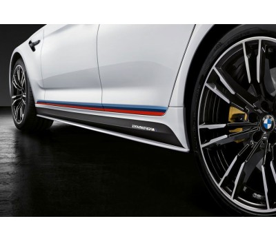 Карбоновая накладка на левый порог M Performance G30