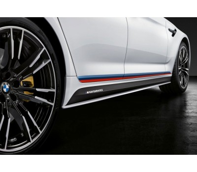 Карбоновая накладка на правый порог M Performance G30