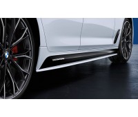 Черная матовая накладка на правый порог M Performance G30